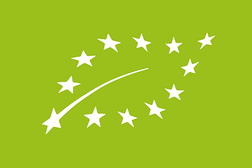 White star-shaped logo on a green background