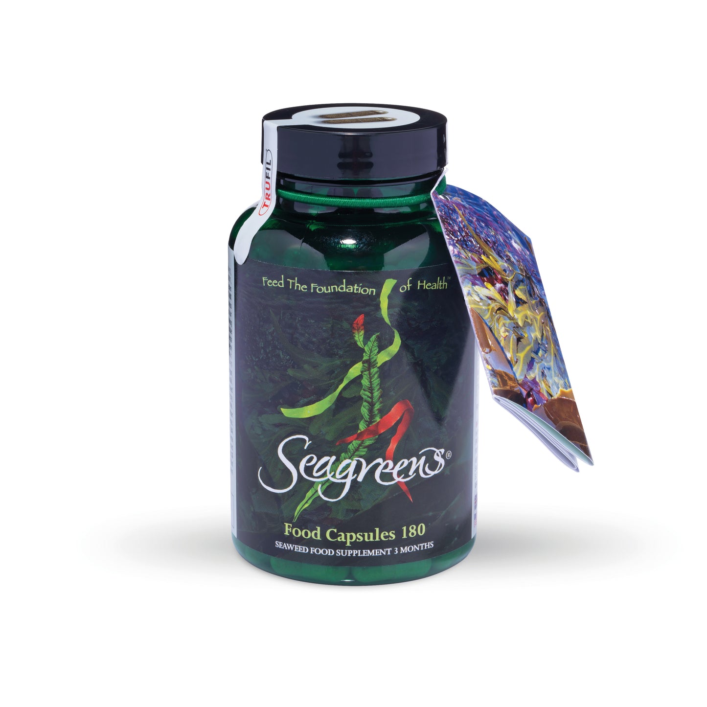 Seagreens Food Capsules 180 – natural seaweed supplement for overall health