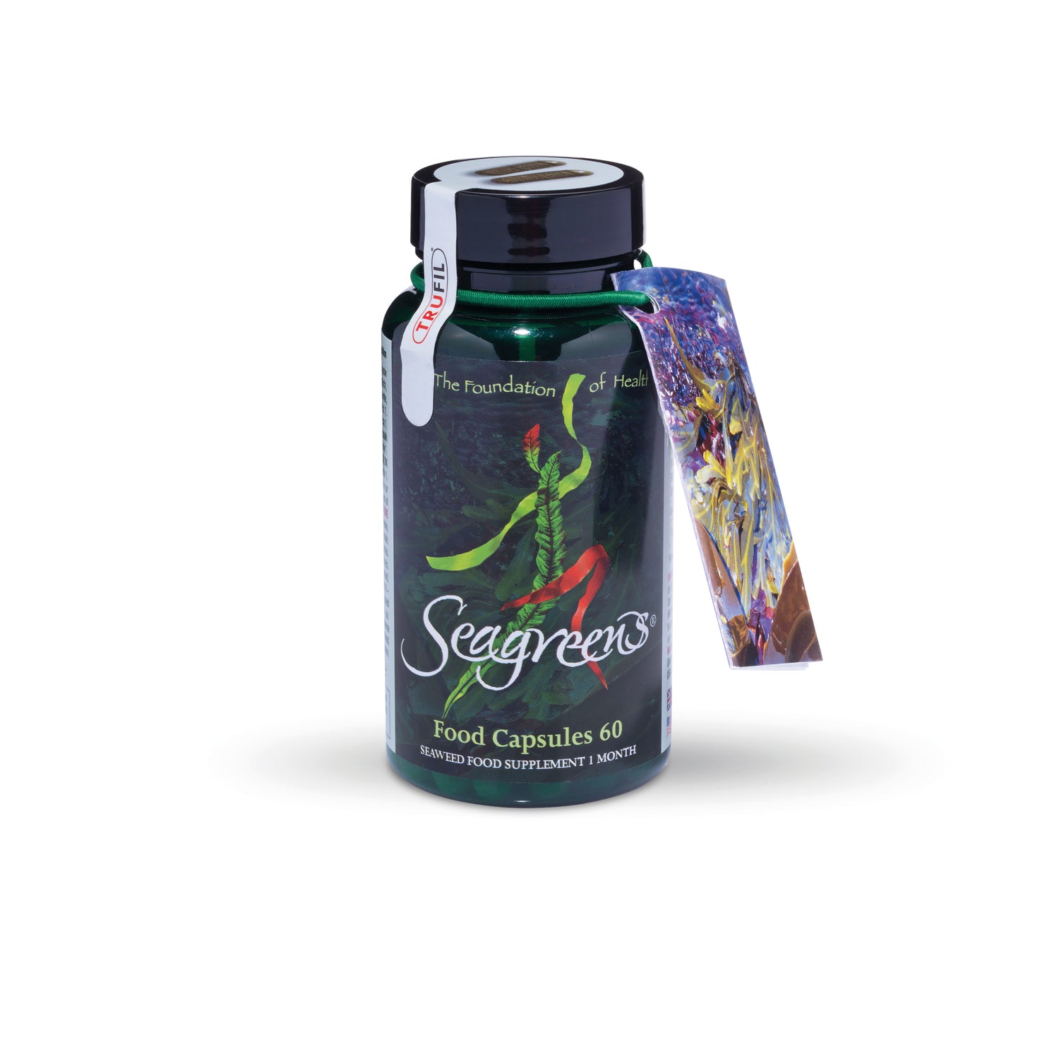Seagreens Food Capsules 60 – organic seaweed supplement for daily nutrition