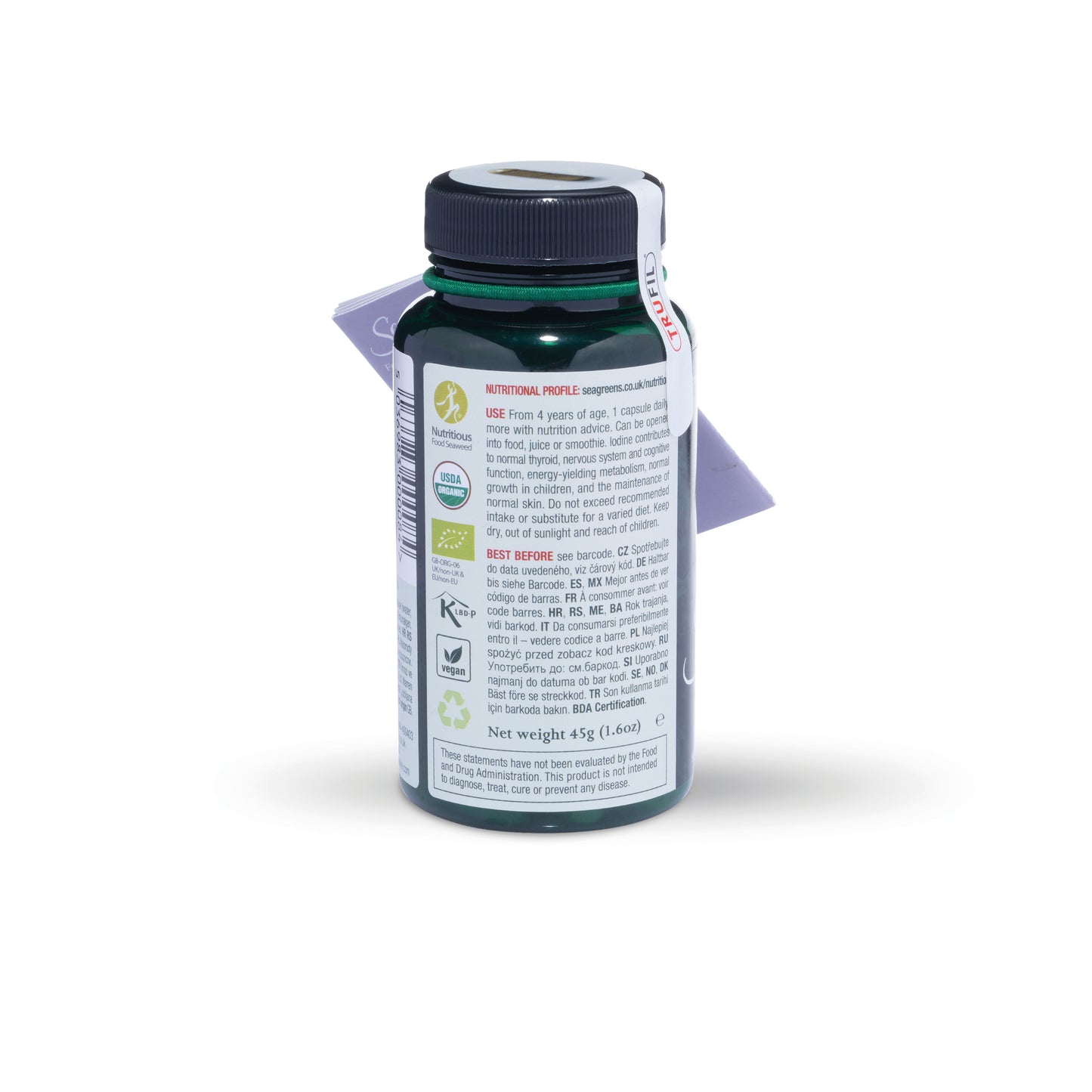 Iodine Lite – suggested use and health disclaimer