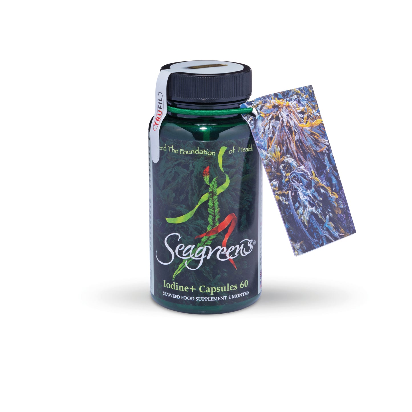 Seagreens Iodine Plus Capsules – high-iodine seaweed supplement for thyroid support