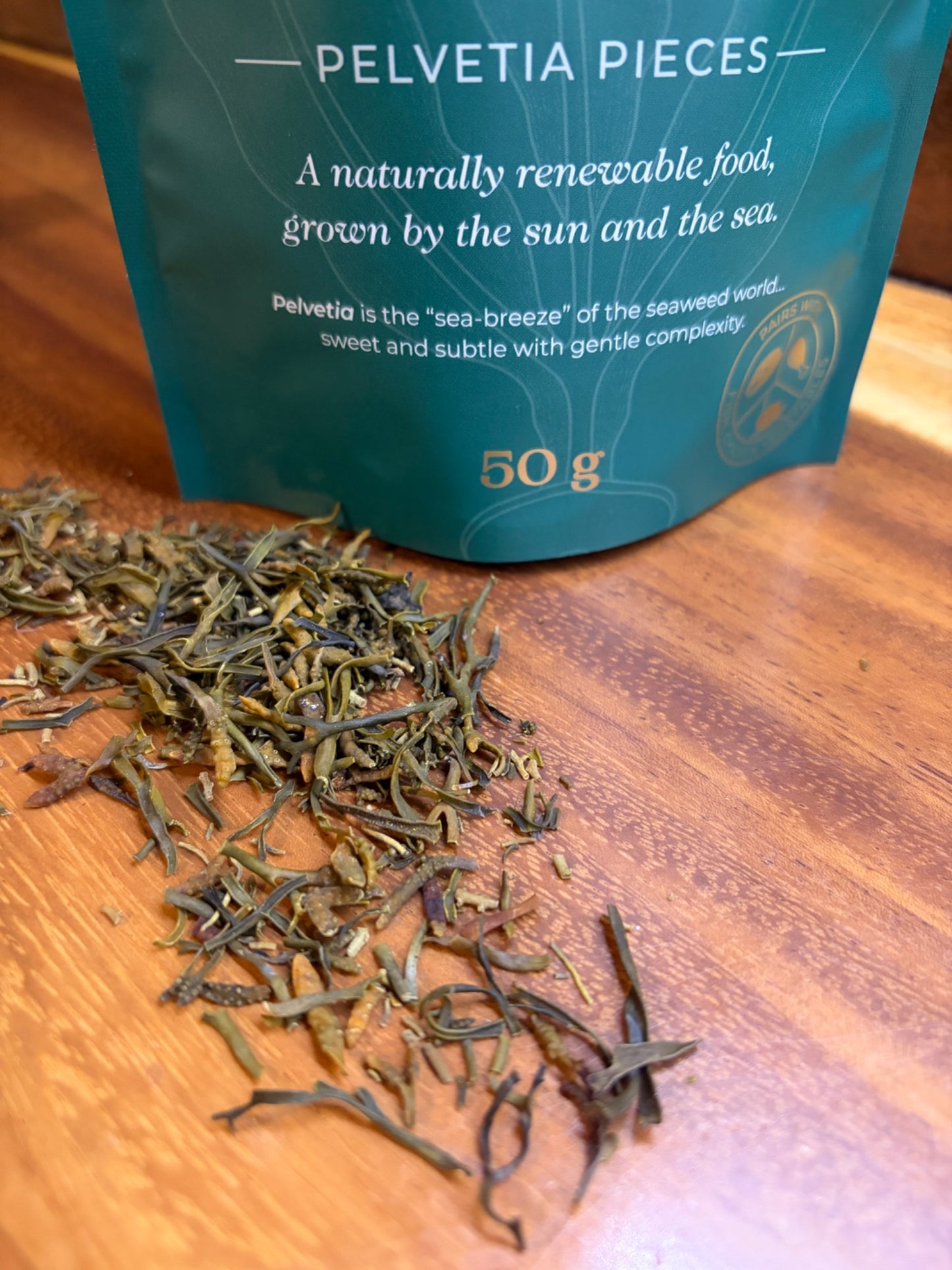 Pelvetia Seaweed Seasoning Pieces - Channel Wrack | Wild & Briny