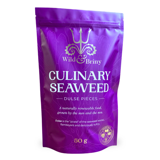Dulse Seaweed Pieces - Dried Seaweed Snack | Wild & Briny