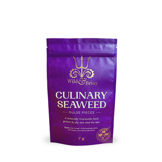Dulse Dried Seaweed Snack 7g | Wild & Briny