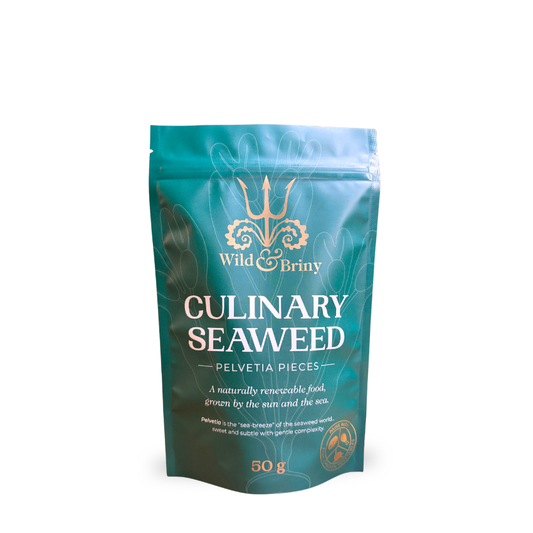 Pelvetia Seaweed Seasoning Pieces - Channel Wrack | Wild & Briny