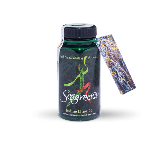 Seagreens Iodine Lite Capsules – low-iodine seaweed supplement for sensitive needs